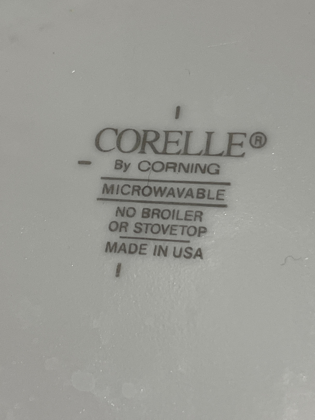 Set of 10 Corelle Winter Frost 6.5” plates, lightweight ceramic, perfect condition, ideal for bread, salad, or dessert servings.