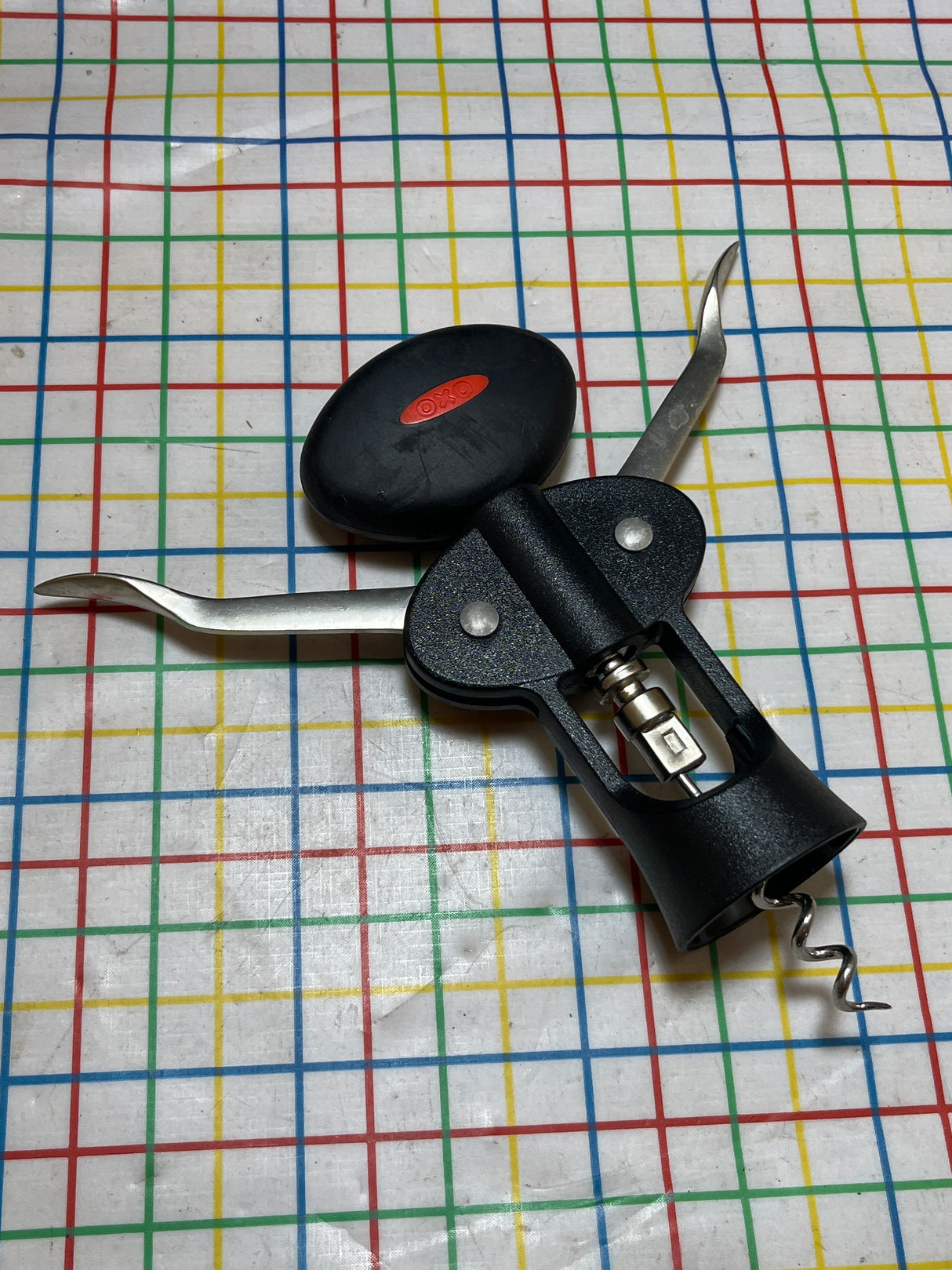 Corkscrew - stainelss steel with softgrip handle - OXO