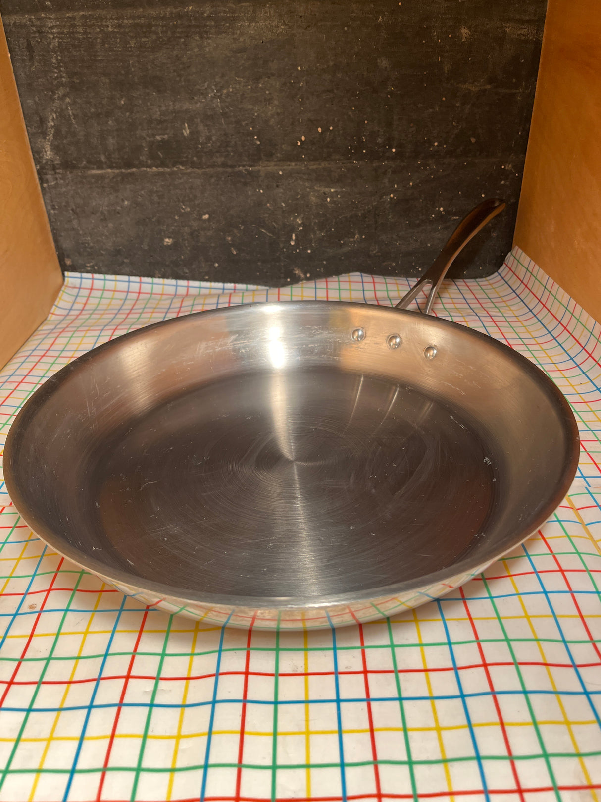 Frying / omelette pan 12" - stainless steel - Calphalon 1392