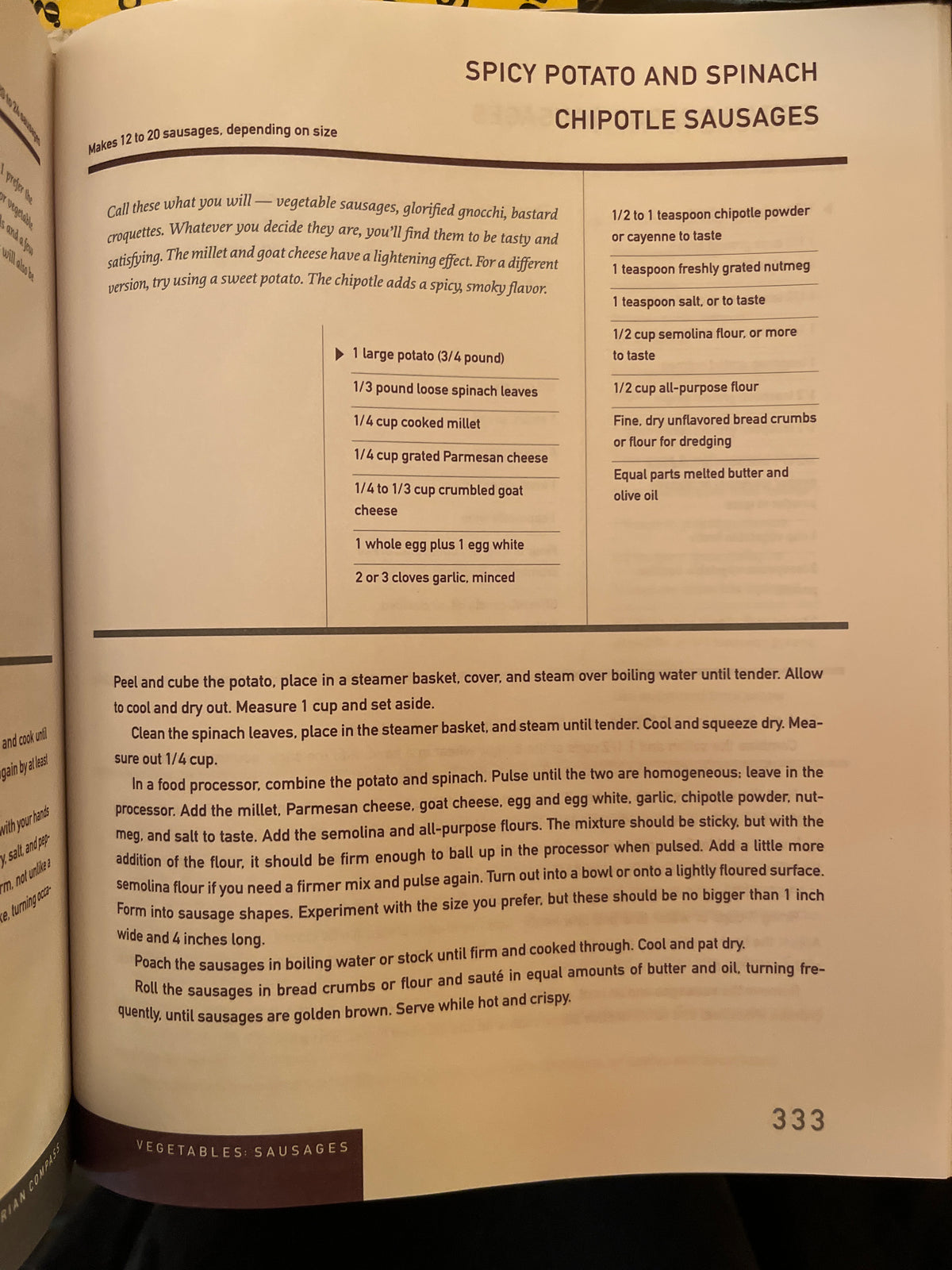 The Vegetarian Compass: New Directions in Vegetarian Cooking by Karen Hubert Allison (First Edition 1998)