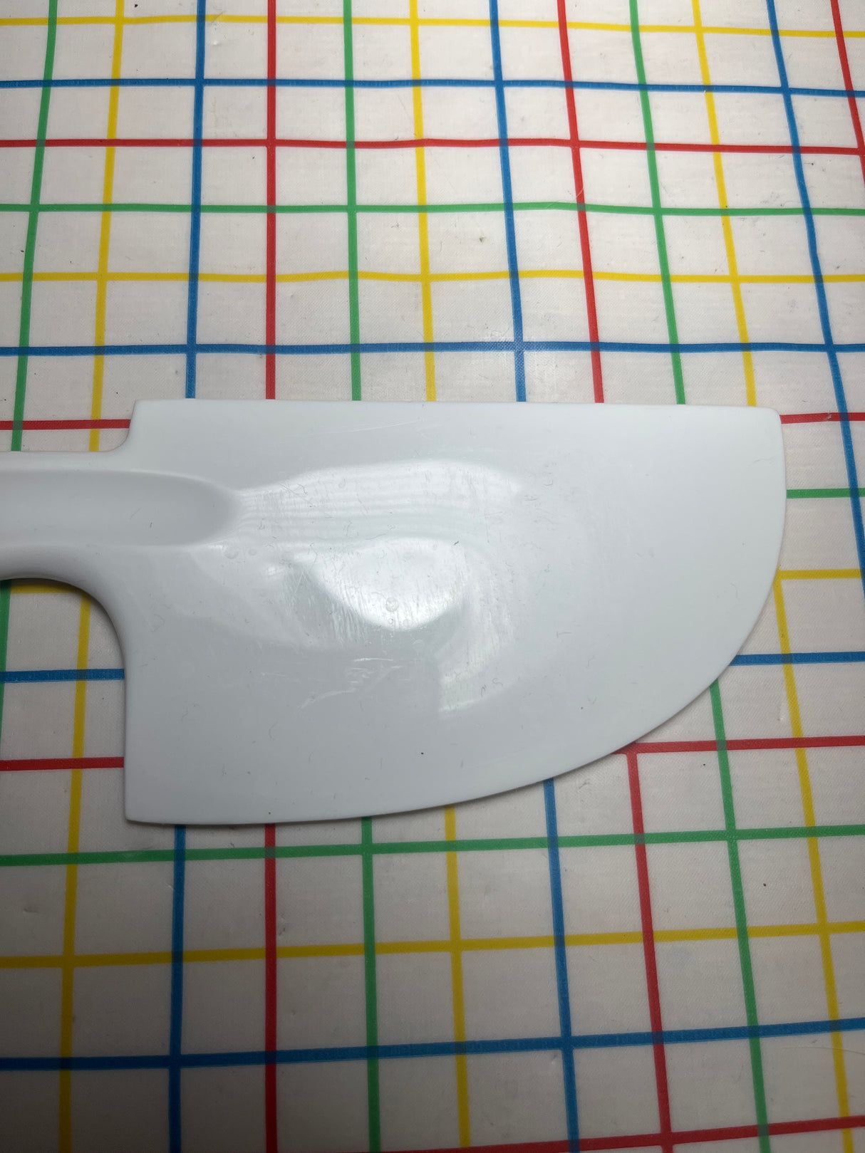 Scraper spatula- white plastic - Cuisinart DLC-650