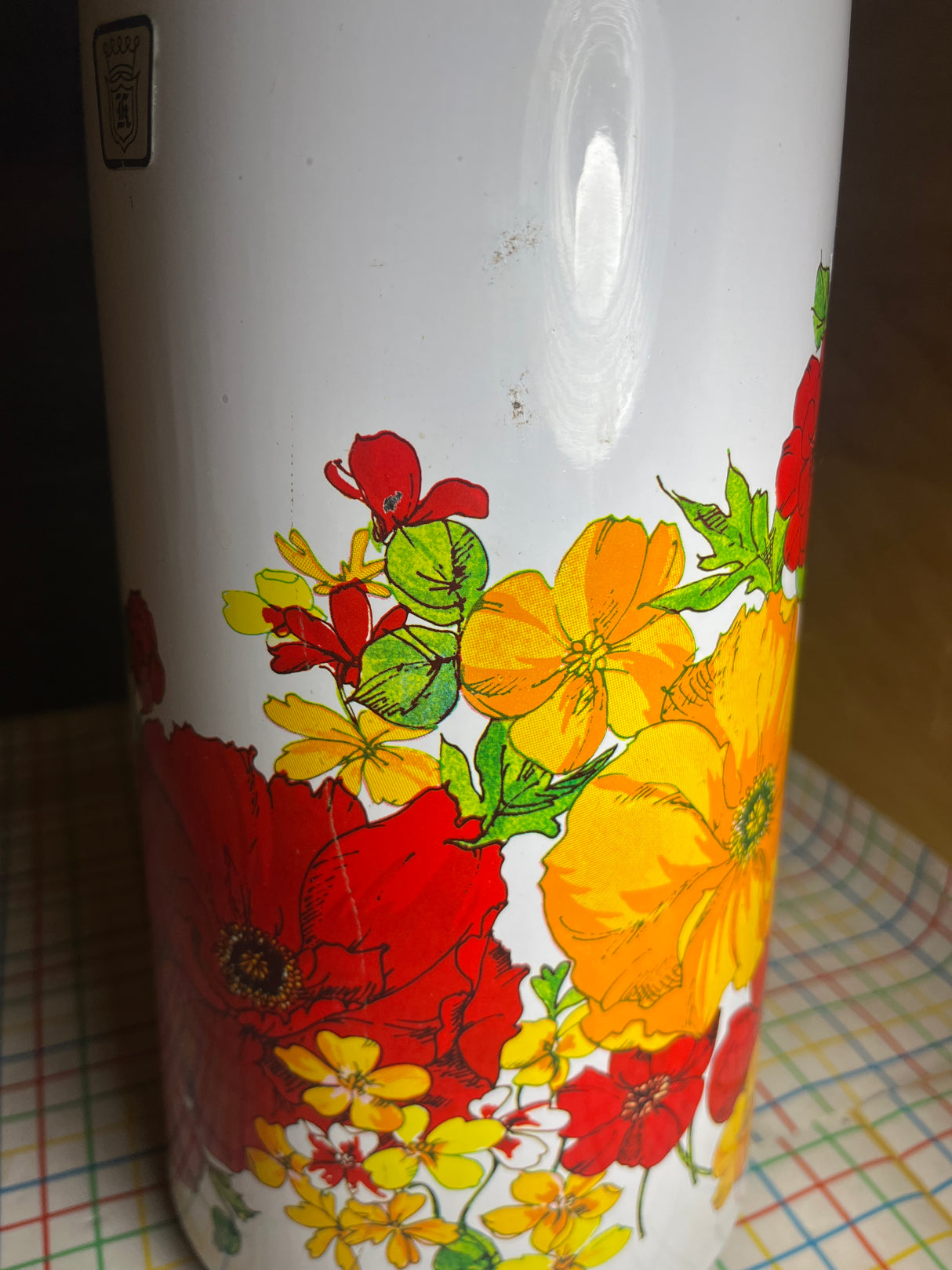 Groovy vacuum hot water dispenser airpot - stainless steel - vintage
