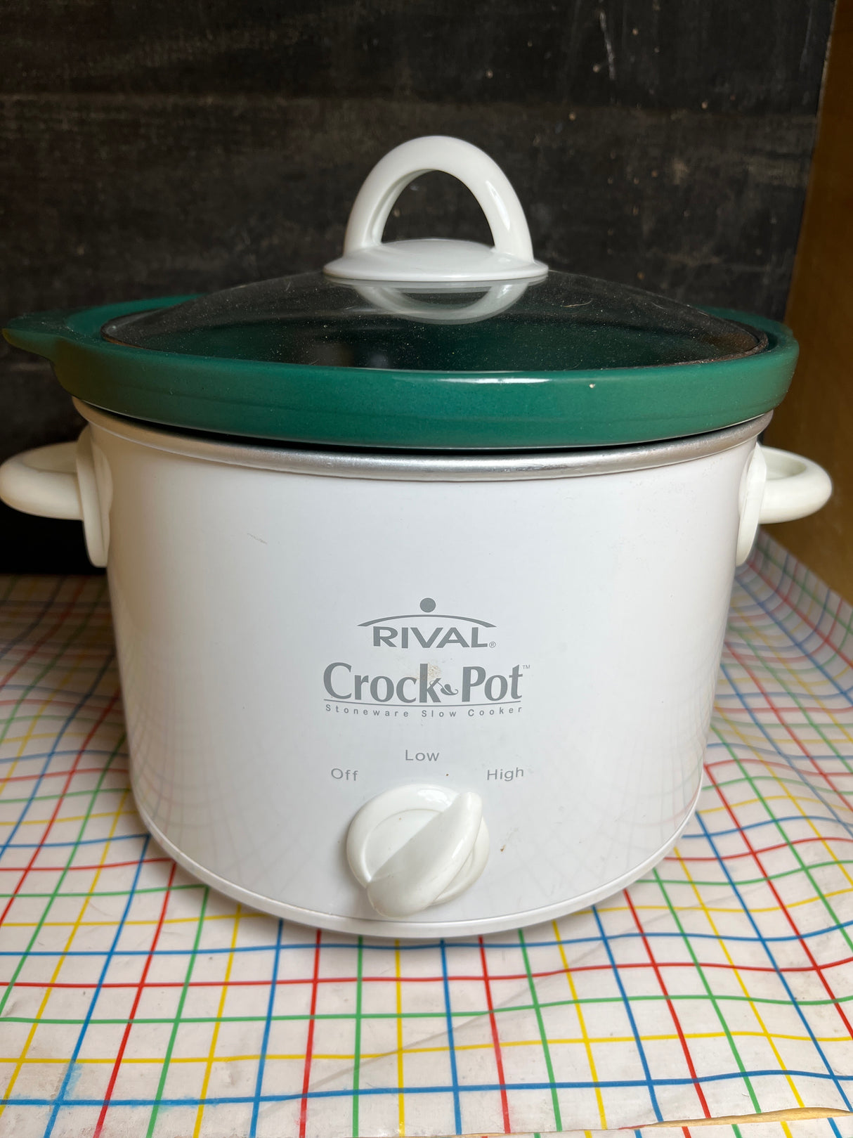 2.5qt crock pot slow cooker - white - Rival 5025-WG