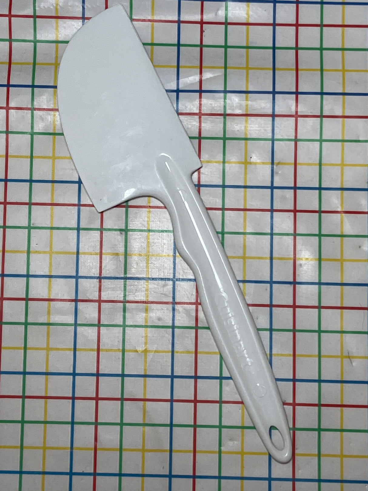 Scraper spatula- white plastic - Cuisinart DLC-650