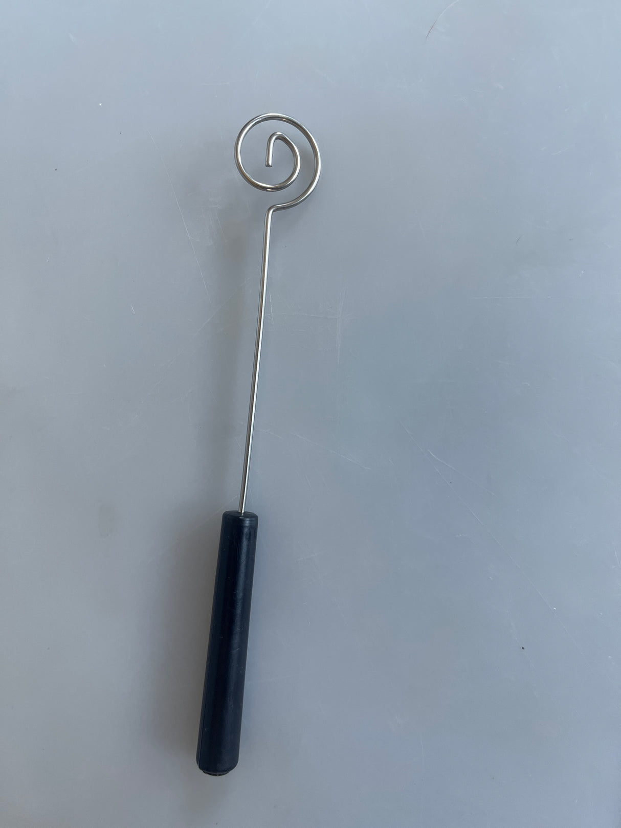 Chocolate dipping tools - stainless steel with black handles