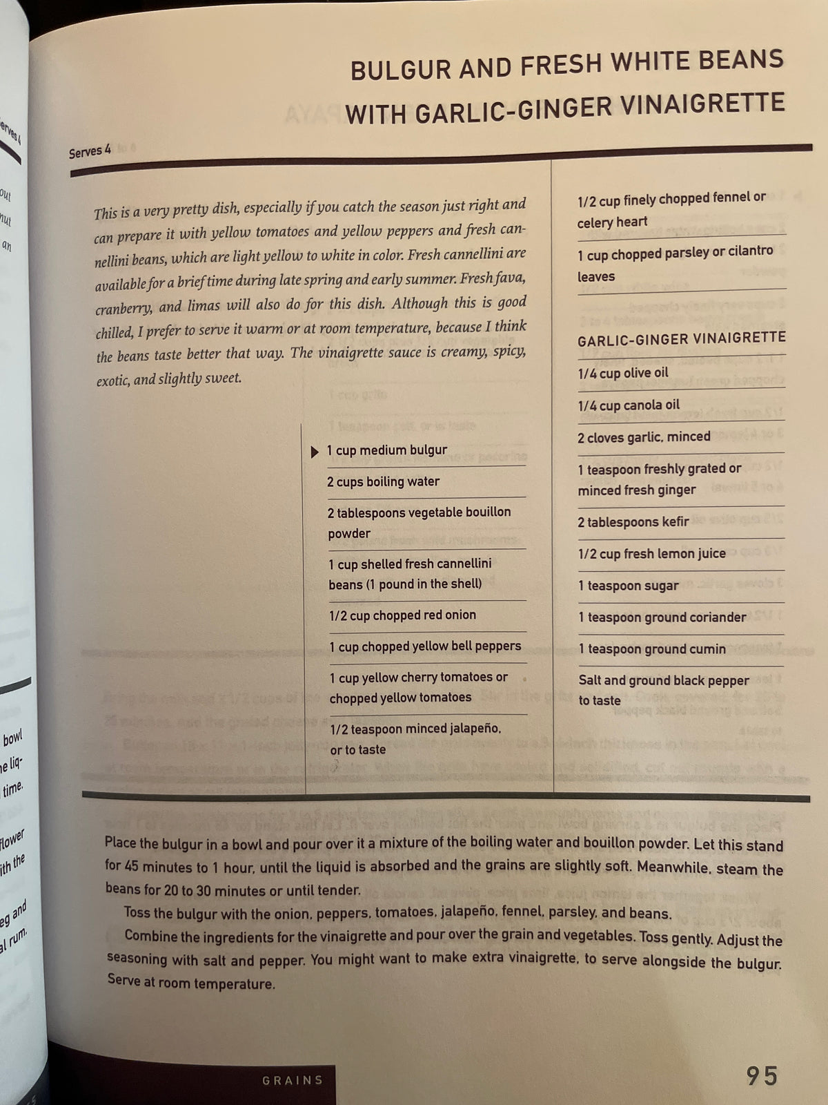 The Vegetarian Compass: New Directions in Vegetarian Cooking by Karen Hubert Allison (First Edition 1998)