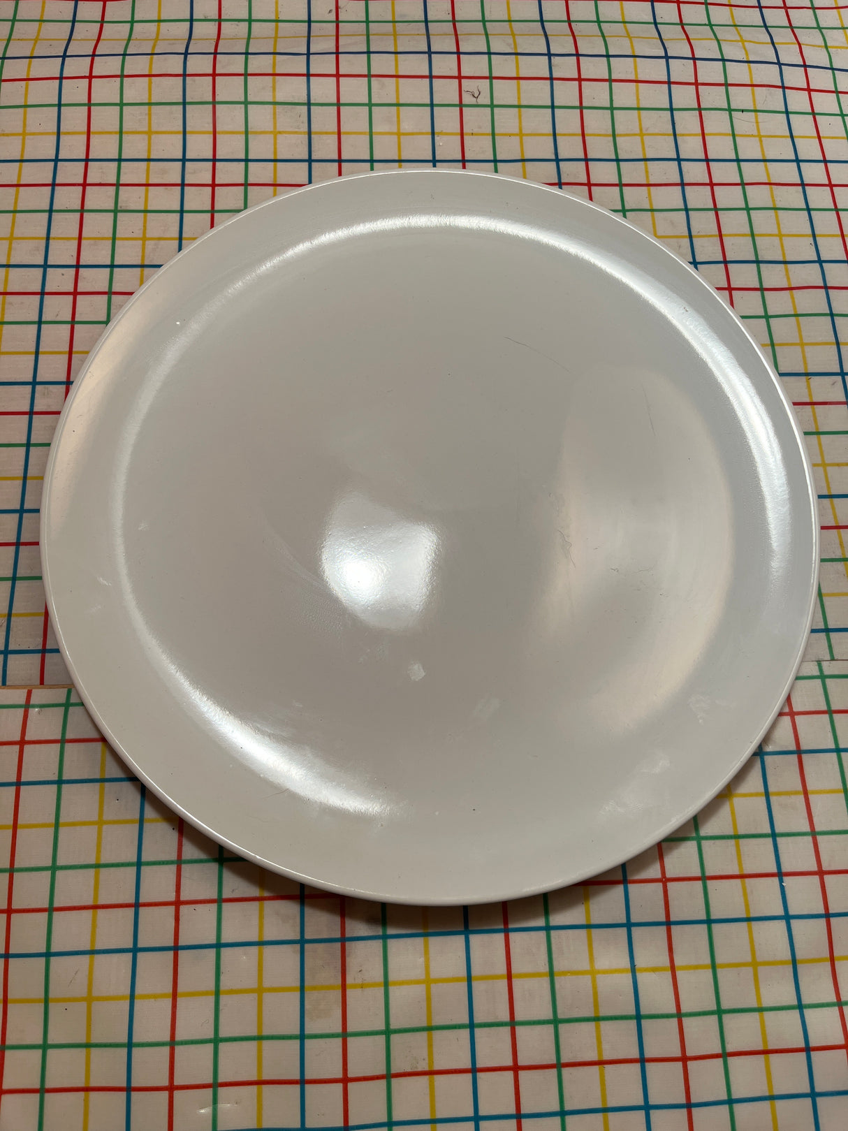Dinner plate - white ceramic - IKEA