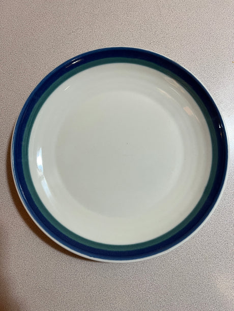 Pfaltzgraff Ocean Breeze dinnerware set featuring elegant plates and bowls with smooth, contemporary design, ideal for modern dining settings.