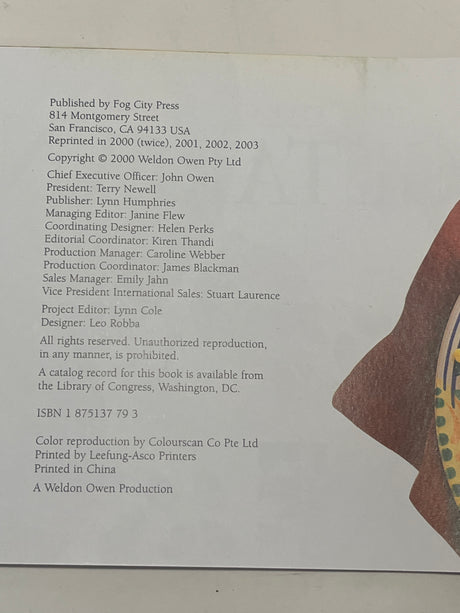 The Little Guides: Vegetarian book copyright page, showing publisher details and ISBN, adjacent to a partially visible illustrated cover or endpaper. Ideal for novice vegetarian cooks.