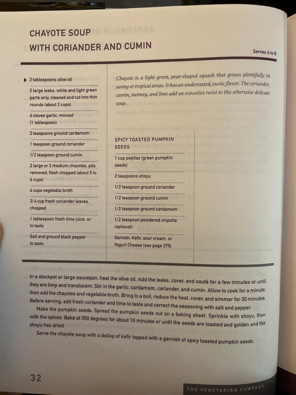 The Vegetarian Compass: New Directions in Vegetarian Cooking by Karen Hubert Allison (First Edition 1998)