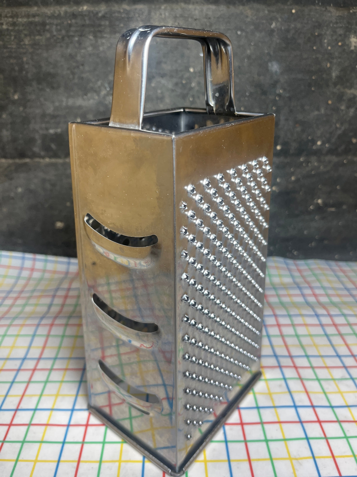 Box grater - stainless steel