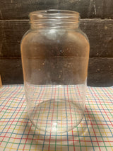 Wide-mouth 1 gallon/128 oz mason jar - Alabama Glass Company A-4128