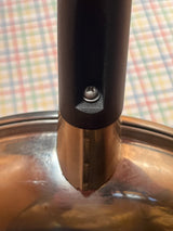 Frying pan - vintage stainless steel New Dimensions by Sears Roebuck & Co. 143.5088, 60684, 489