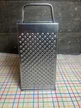 Box grater - stainless steel