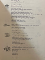 "Sauces: Classical and Contemporary Sauce Making" by James Peterson (1998)