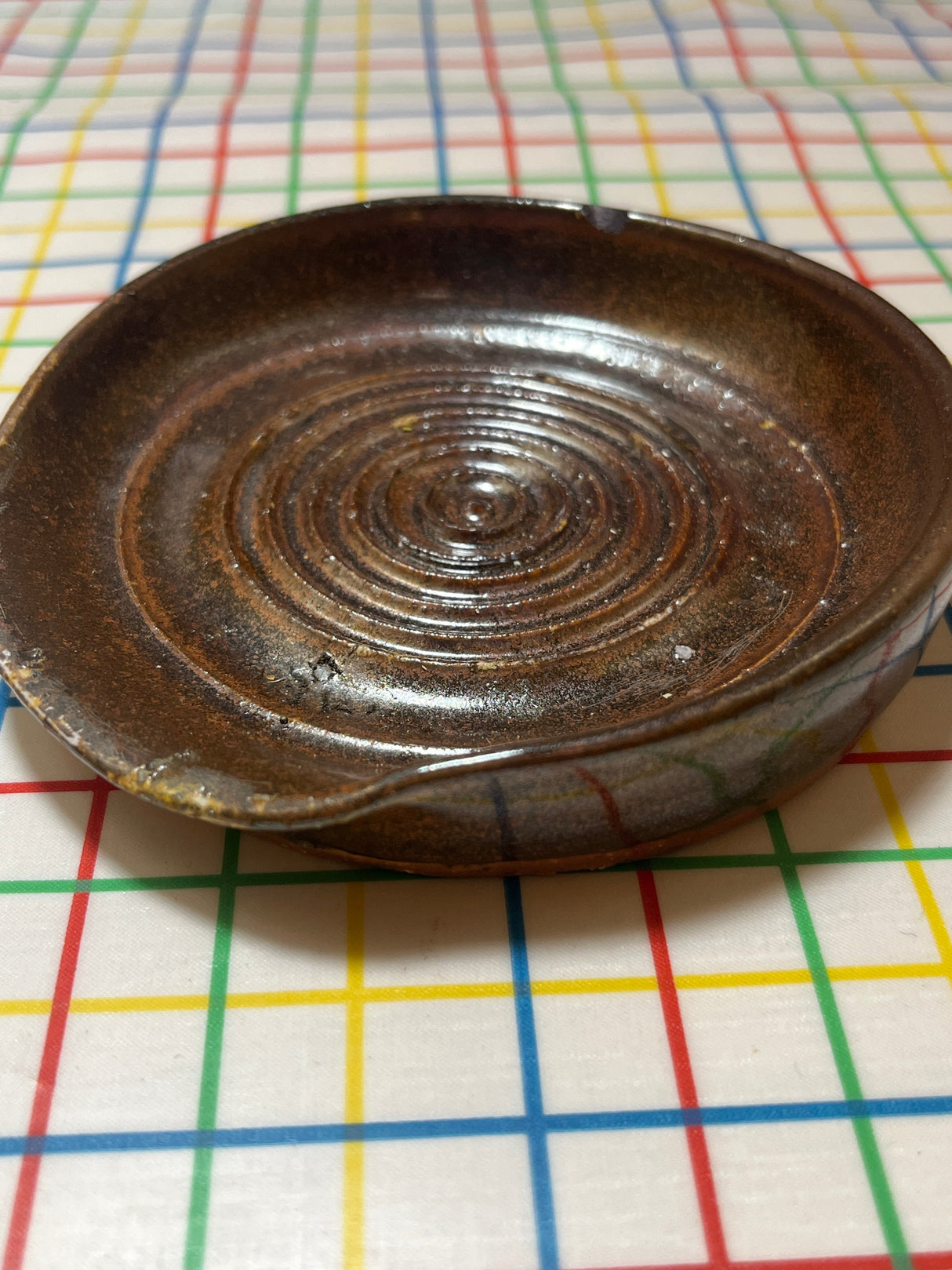 Handmade ceramic garlic grater spoon rests by Charles Lehman