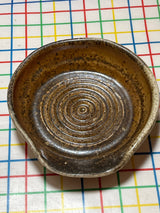 Handmade ceramic garlic grater spoon rests by Charles Lehman