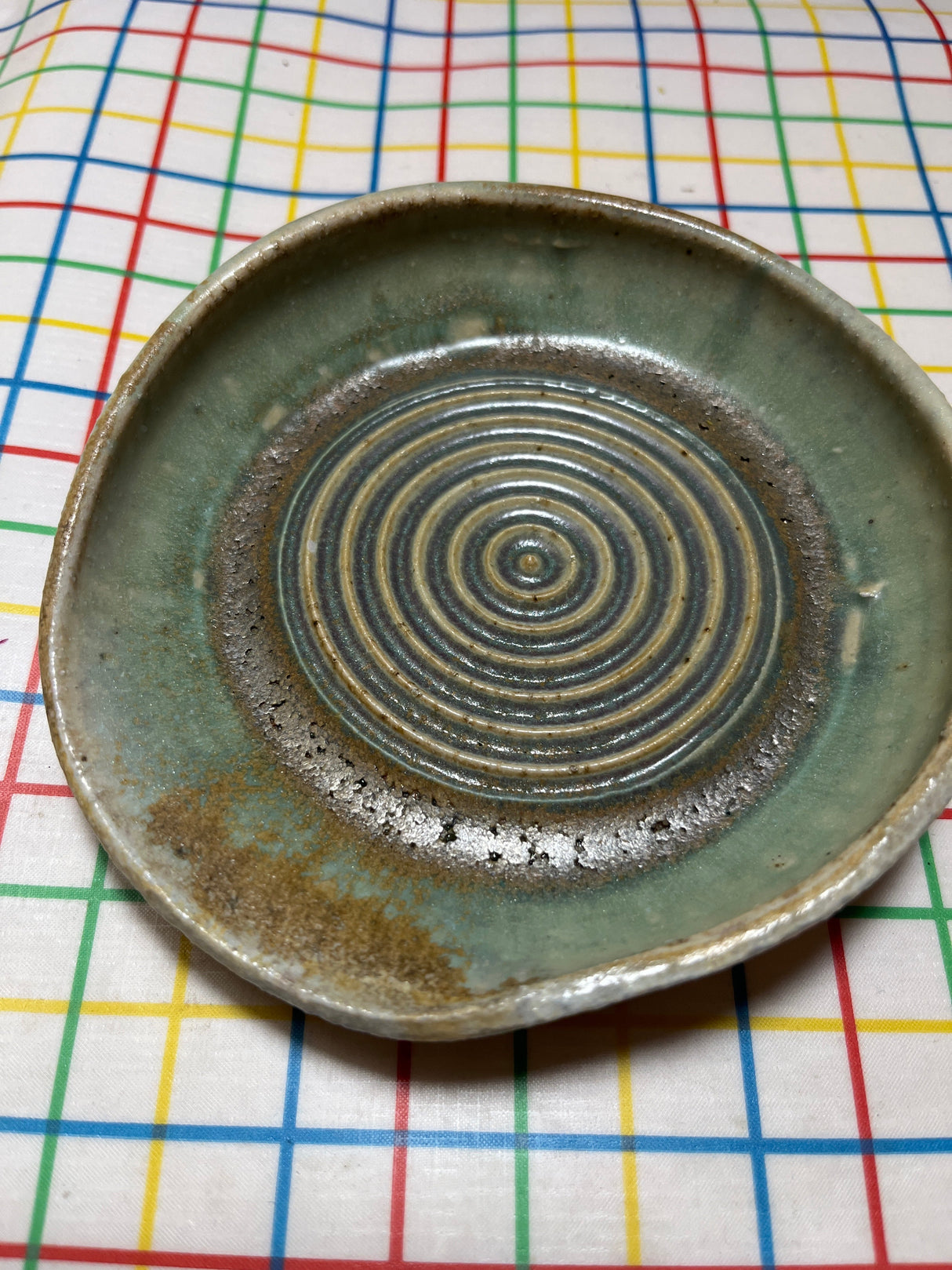 Handmade ceramic garlic grater spoon rests by Charles Lehman