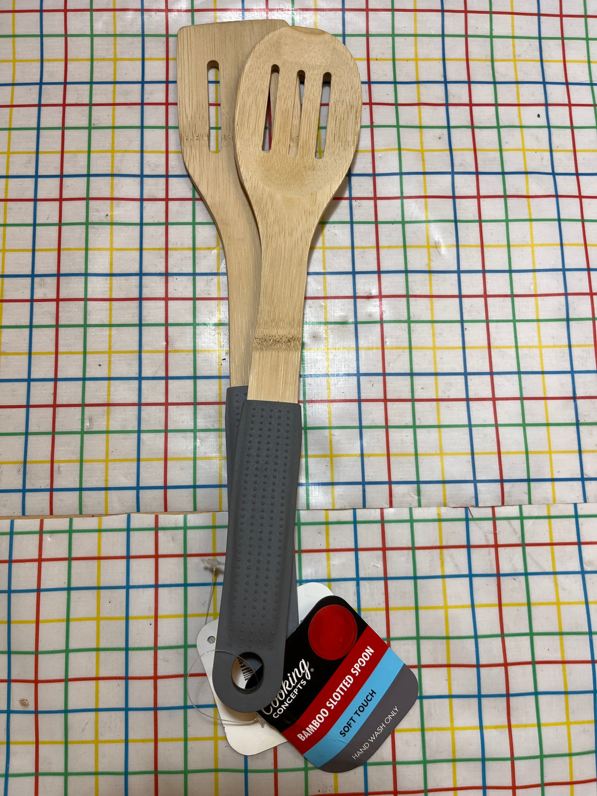 Bamboo cooking utensils with silicone handles - Cooking Concepts