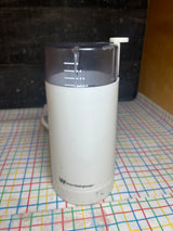 Electric coffee/spice grinder - white - vintage White-Westinghouse 980902