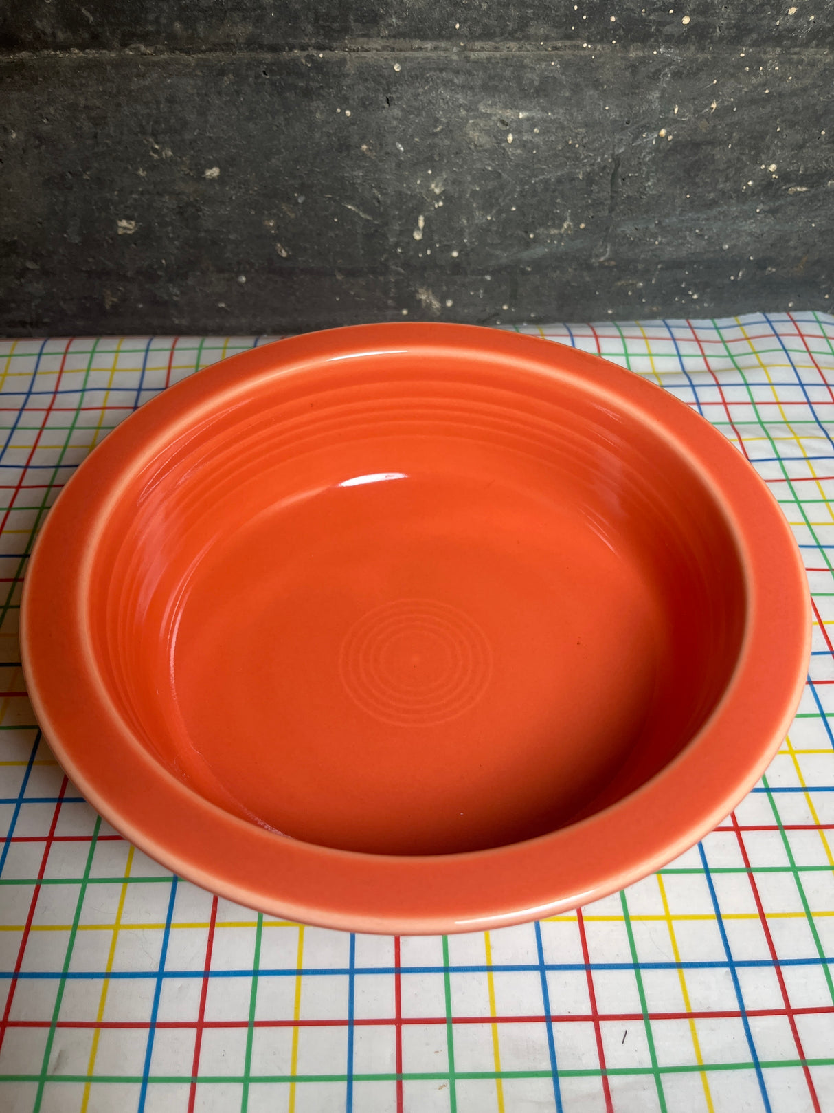 Coupe Soup Bowl in Flamingo - lead-free ceramic - Fiestaware (Intro 2012)