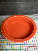 Coupe Soup Bowl in Flamingo - lead-free ceramic - Fiestaware (Intro 2012)