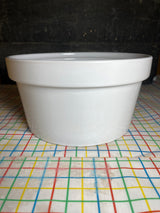 Double boiler insert / serving dish - white ceramic - All-Clad