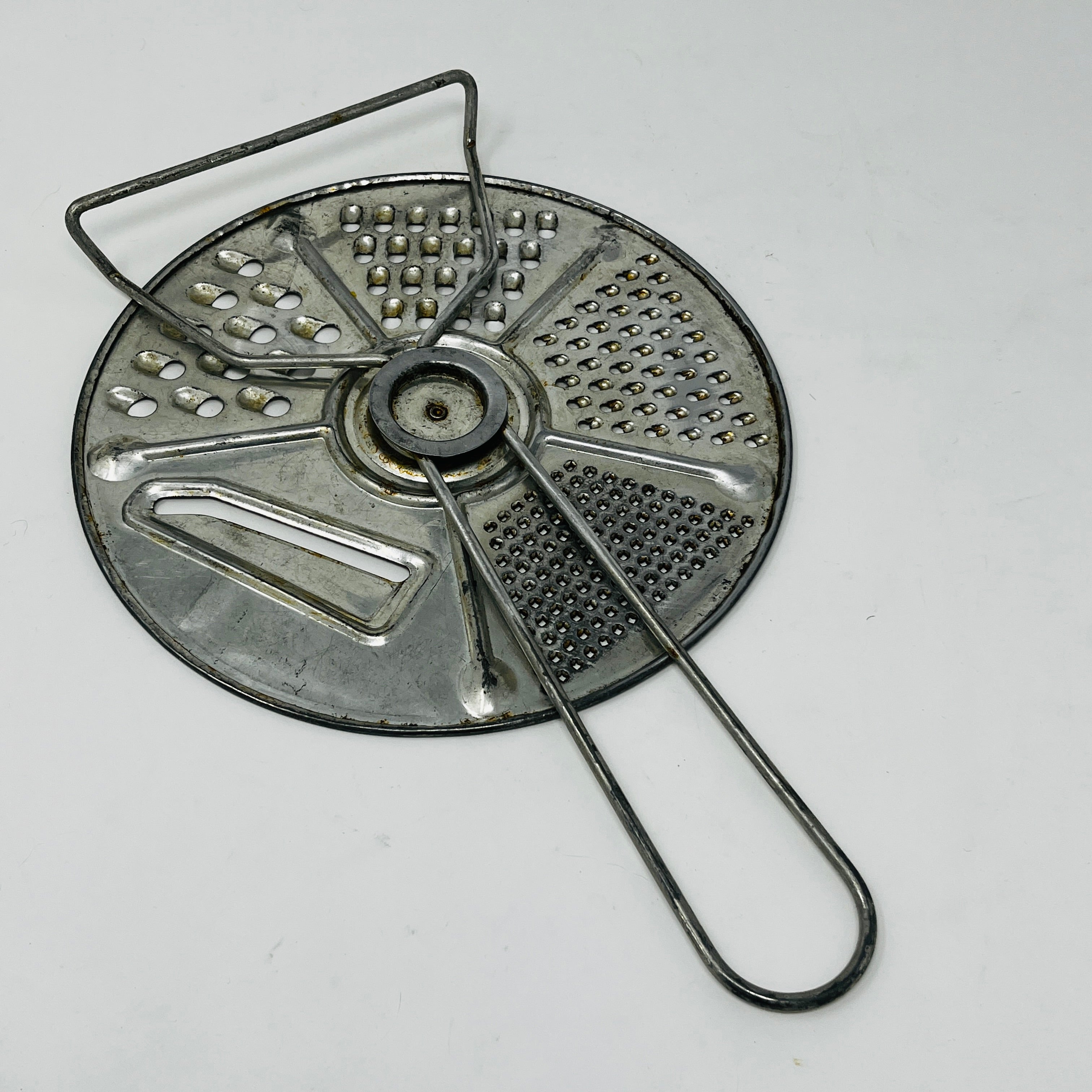 Small Hand Grater Vintage Kitchen Grater Old Hand Crank 
