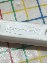 Commercial-grade scraper spatula - rubber and food-grade plastic - Rubbermaid FG1906000000