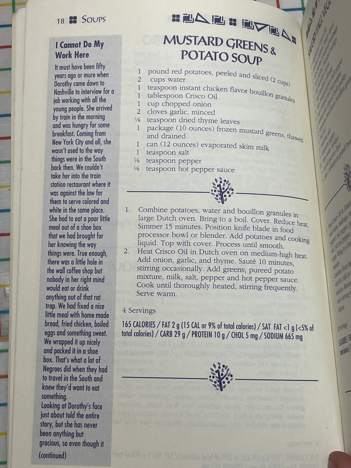 "The Black Family Dinner Quilt Cookbook" by Dorothy I. Height, President, & The National Council of Negro Women, Inc. (1994 First Fireside Edition)