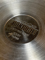 5.5qt stock pot - stainless steel with glass lid - COOKRIGHT