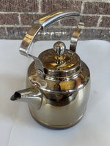 Stovetop kettle - 8/8 stainless steel- Il Mulino