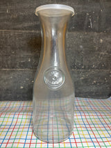 1-liter carafe with lid - clear glass - Anchor Hocking