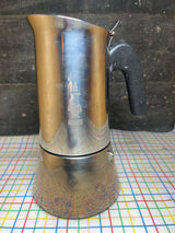 Stovetop espresso moka pot 6 cup - 18/10 stainless steel and plastic - Bialetti Venus ck260b