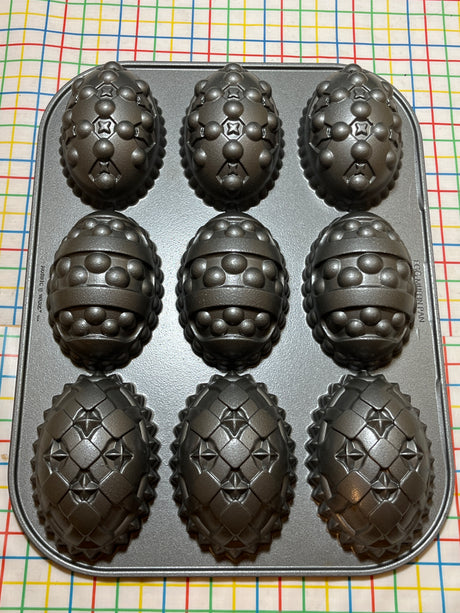 Easter Egg Muffin - baking pan mold - cast aluminum - Nordicware