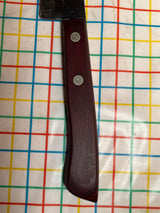 8" kitchen knife - stainless steel with wood handle - Flint Vanadium