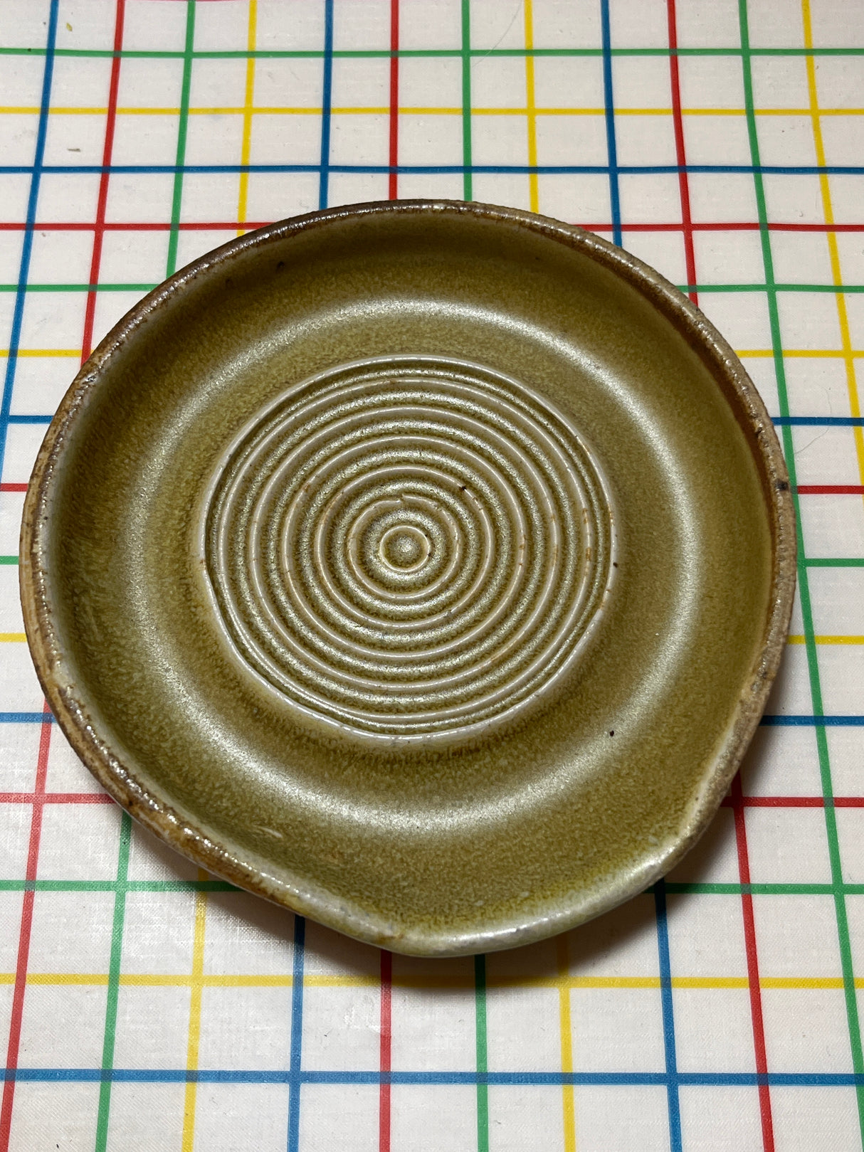 Handmade ceramic garlic grater spoon rests by Charles Lehman