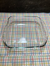 Casserole dish square 2 quart/ 2 liter - vintage Anchor Hocking