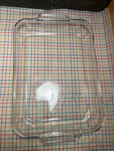 Rectangular casserole/baking dish - 4 quart / 10.5" x 14.75" x 2.25" - vintage Anchor Hocking Ovenware