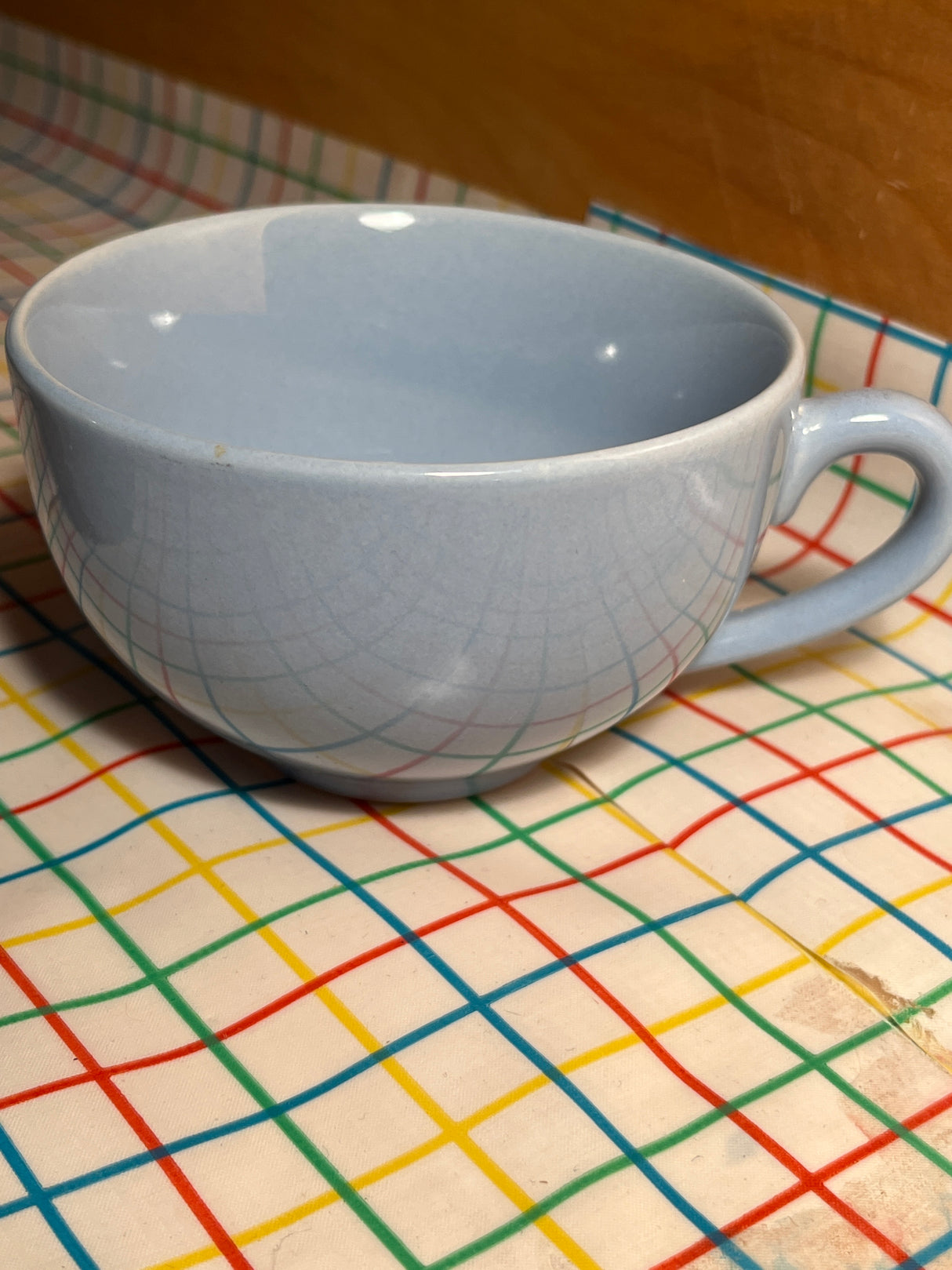 Pastel blue ceramic tea set - Old Amsterdam Porcelain Works