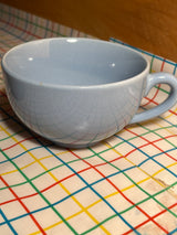 Pastel blue ceramic tea set - Old Amsterdam Porcelain Works