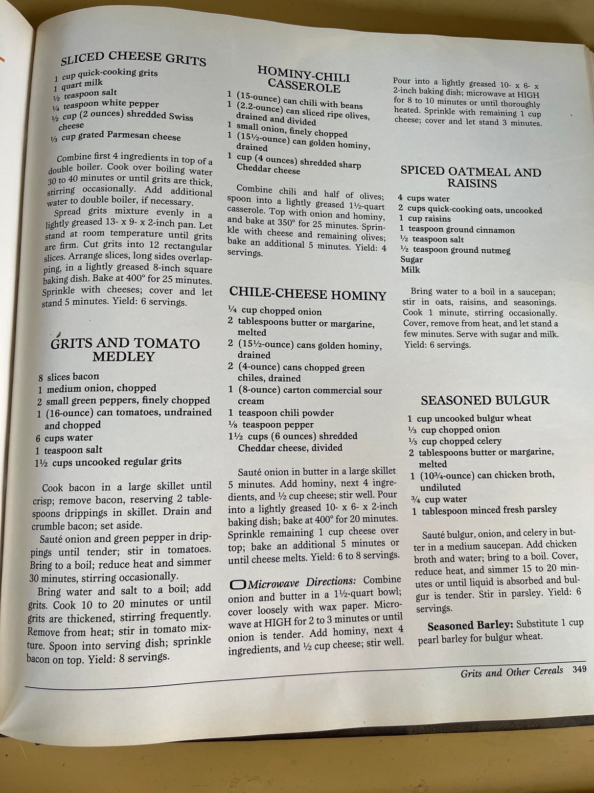 "The Southern Living Cookbook" (1987 Fourth Edition)