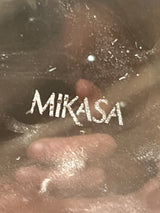 Set of 6 glass crystal lowball drink tumblers - Mikasa