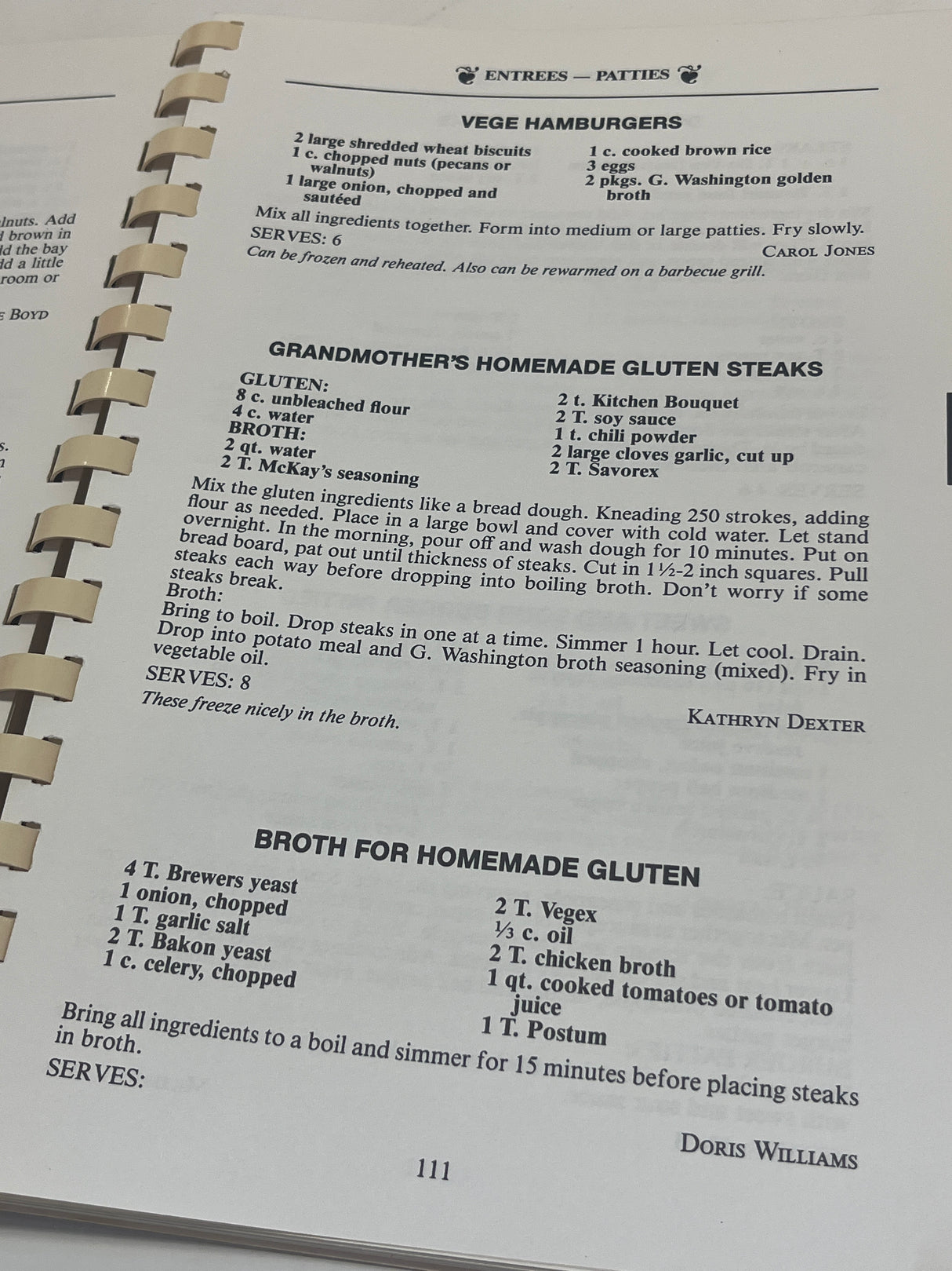 RARE An Apple A Day Volume Two – Vegetarian Cookery by Doctors' Wives with Special Sections: Foods for Fifty and Microwave Cooking
