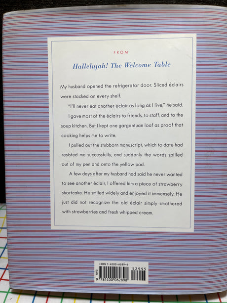 "Hallelujah! The Welcome Table: A LIfetime of Memories with Recipes" by Maya Angelou (2004 First Edition)