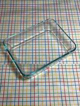 NO LID 6-cup rectangular food storage container - clear Pyrex