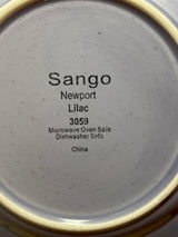 Dinnerware - Sango Newport Lilac 3059