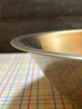 12-inch mixing bowl with flat edge - stainless steel