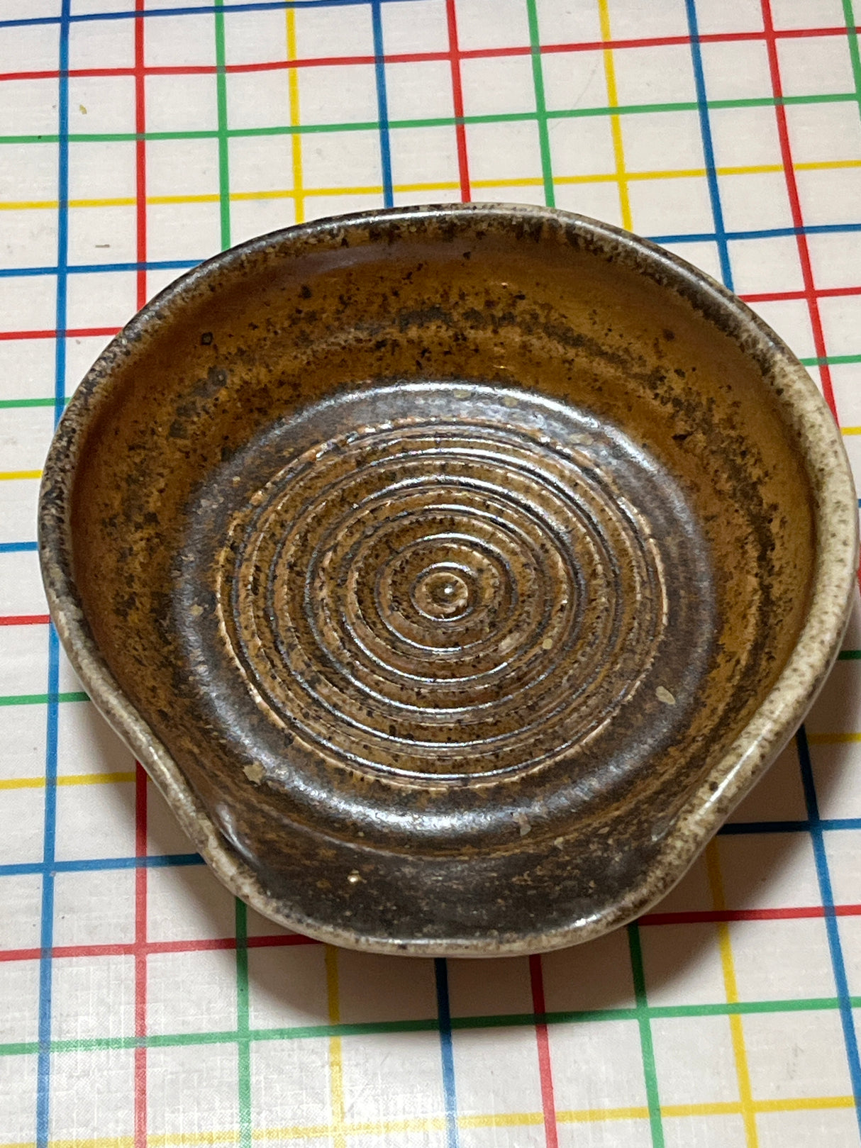 Handmade ceramic garlic grater spoon rests by Charles Lehman