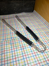 16” stainless steel tongs with plastic handles
